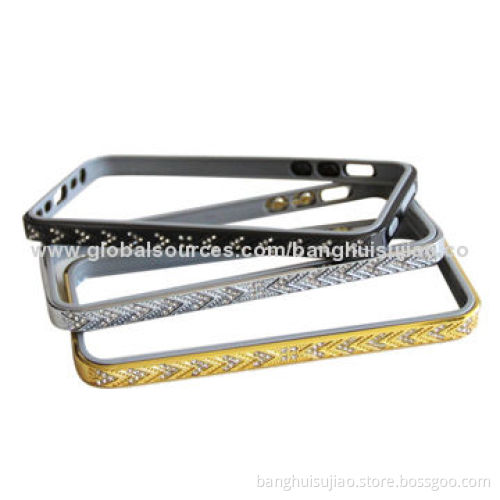 Hot Selling Bumper Cases for iPhone 5, Made of PC + TPU Materials, OEM and ODM Orders Accepted